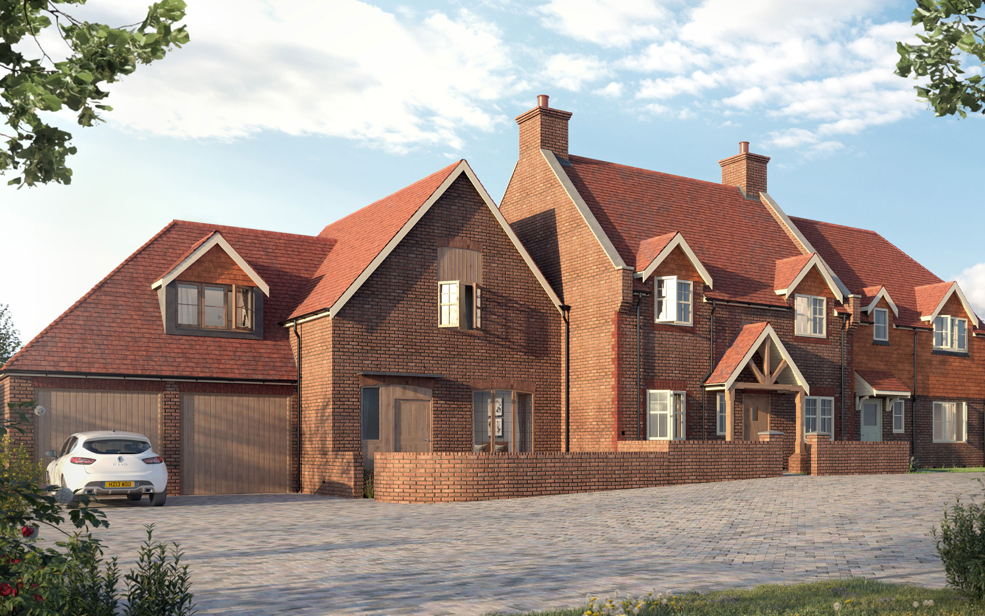 The Courtyard, New Build Homes For Sale Bookham Thakeham Homes